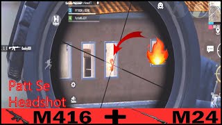 Bgmi Sniper HeadShot And M416 SPRAY | Python Amit Gaming Highlight