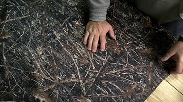 Making a boat duck blind DIY part 1