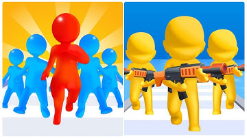 Join clash 3D vs Gun Clash 3D🍗🍔😍💝💟💟New Levels Big New Update Max Walkthrough Android iOS Gameplay