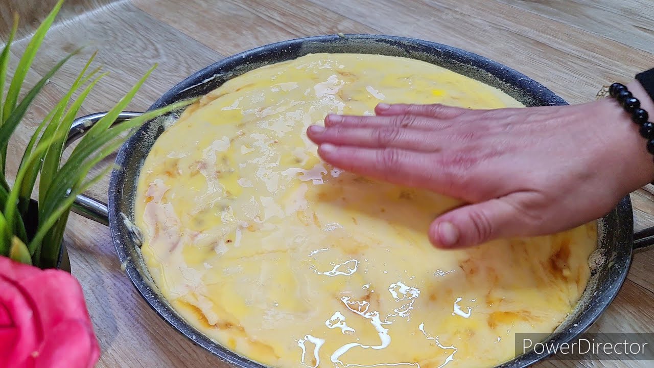 احسن من الكيك وشنيك❓حضريها غير بالملعقة بدون عجن او مجهود خفيف بحال ريشة بنة او مذاق لا يقاوم