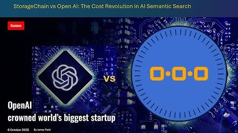 StorageChain vs Open AI: The Cost Revolution in AI Semantic Search