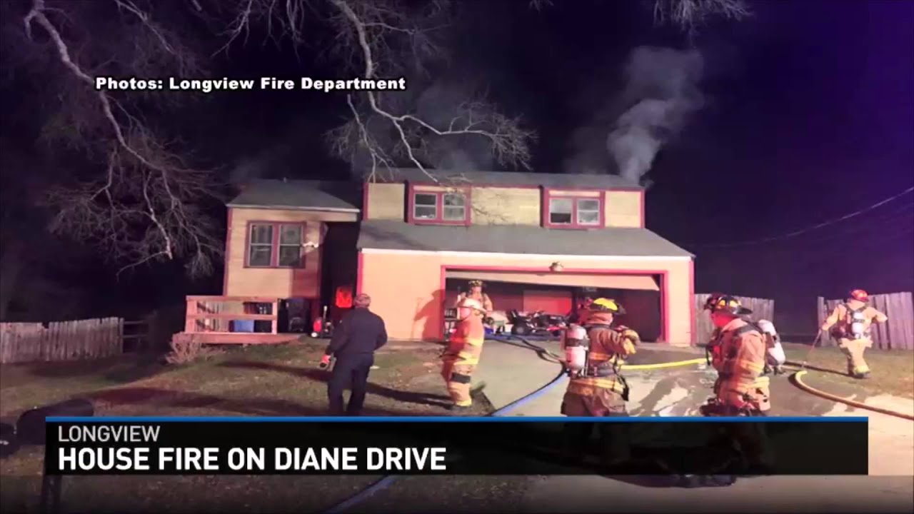 House Fire in Longview - YouTube
