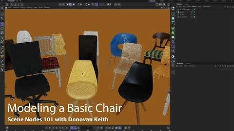 Modeling a Chair with Scene Nodes [Scene Nodes 101]