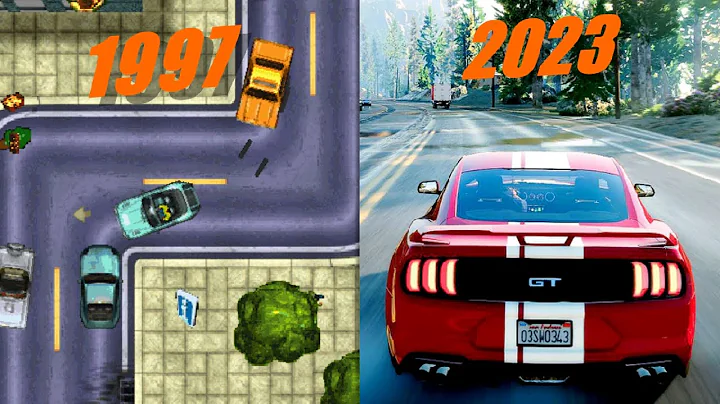 Evolution of Grand Theft Auto [1997-2023]