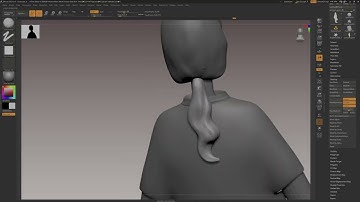 FMP Year 2. Timelapse series. Zbrush. Fixing the proportions❌