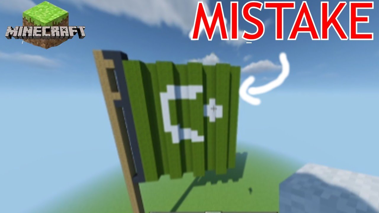 I make  pakistan  Flag 