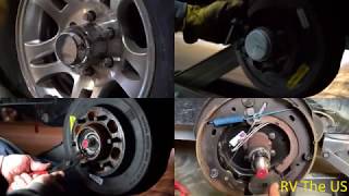 Dexter NevRLube Hub Removal and Brake Inspection
