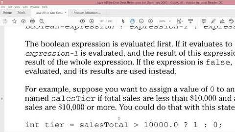Video-6; Ternary Operator And Logical Operators