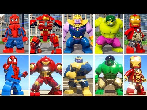 LEGO Marvel Super Heroes - All Cutscenes. 