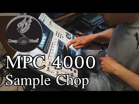 Akai MPC 4000 Vinyl Sample Chop Session 2