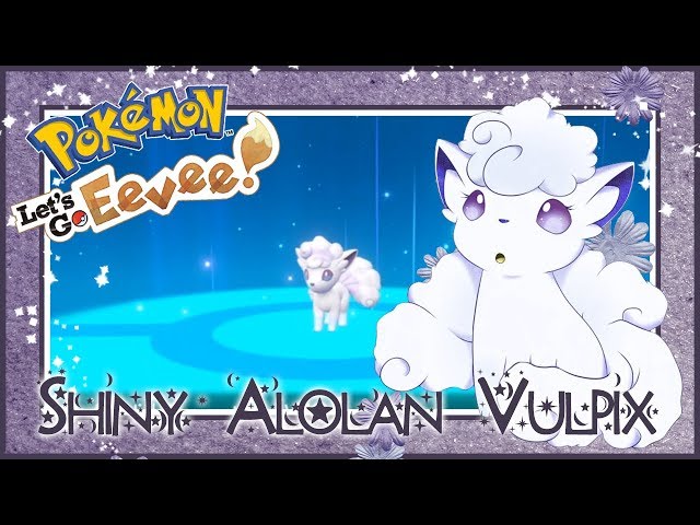 Shiny Alolan Vulpix after 5274 trades. Decent nature as well! :  r/PokemonLetsGo