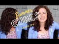 Curly Girl Method | 5 Tips for Summer Curls