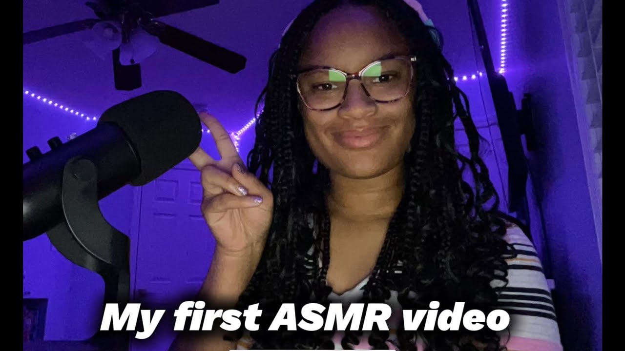 My First ASMR Video!!