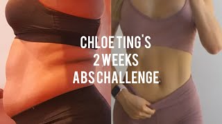 Abs in 2 weeks? I tried chloe ting's workout 2 weeks shred challenge