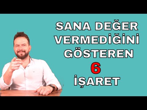 DEĞER VERMEYEN BİRİNİ NASIL ANLARSIN? SANA DEĞER VERMEDİĞİNİ GÖSTEREN 6 İŞARET!