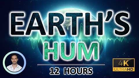 Earth’s Deep Hum Sleep Noise 🌍  | Healing Frequencies for Grounded Sleep | 12 Hours | Anxiety Relief