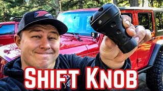 Jeep Wrangler Shift Knob Upgrade! - YouTube