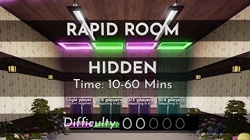 Roblox TERMINAL ESCAPE ROOM HIDDEN Walkthrough (Rapid Room)