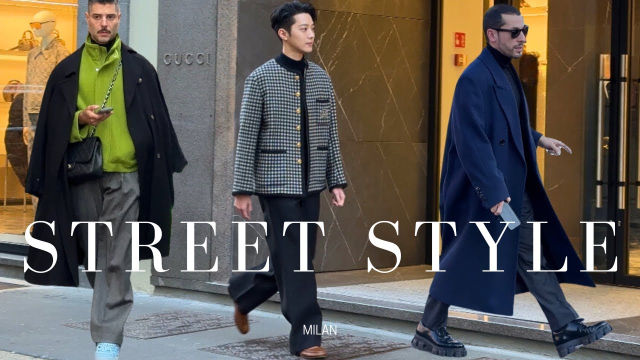 Milan Street Style: The Most Memorable Outfits•Men’s Fashion•Xiao Zhan ...