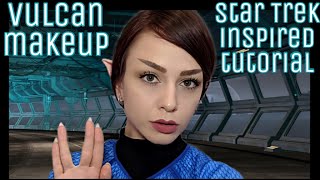 DIY Spock Eyebrows! | Star Trek Inspired Vulcan Makeup Tutorial for Cosplay or Halloween