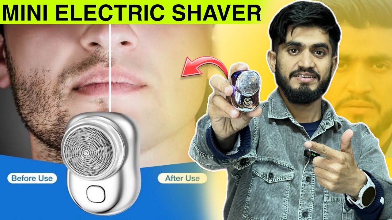 Mini Electric Shaver For Men & Women || Shaving Machine Trimmer