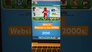 What the Nick Jr. Website Looked Like in the 2000s