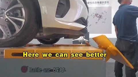 【Battle-Axe Wheel Alignment】Precision Test: How Does a 5cm Level Difference Affect Measurement Data?