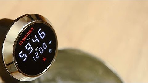 Chefman Sous Vide Immersion Circulator w/Wi-Fi, Bluetooth & Digital Interface