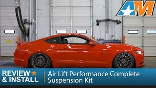 2015-2017 Mustang Air Lift Performance Complete Suspension Kit - Digital Review & Install screenshot 5