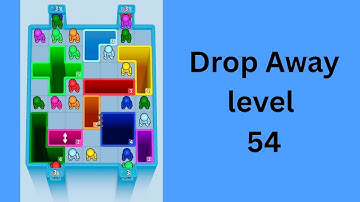 Drop Away level 54 Walkthrough Solution 
