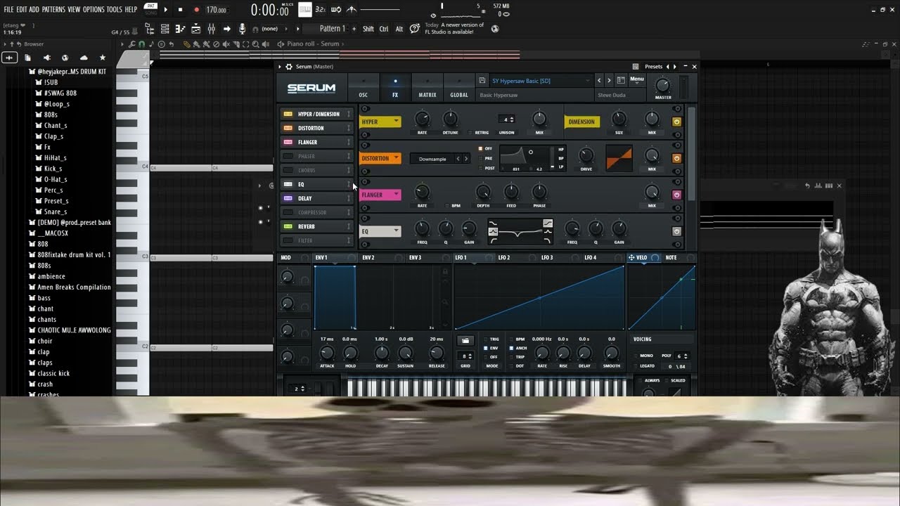 tutorial guide как сделать мрачный миланкор синт в серуме/how to make dark mylancore synth in serum