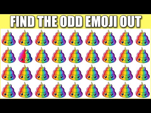 HOW GOOD ARE YOUR EYES #115 l Find The Odd Emoji Out l Emoji Puzzle Quiz