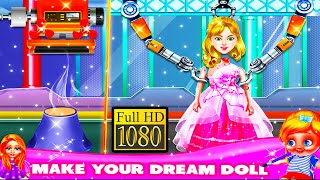 Doll Factory - Doll Makeup kit: Girls Game Play Walkthrough | Wisdom Gamers screenshot 5