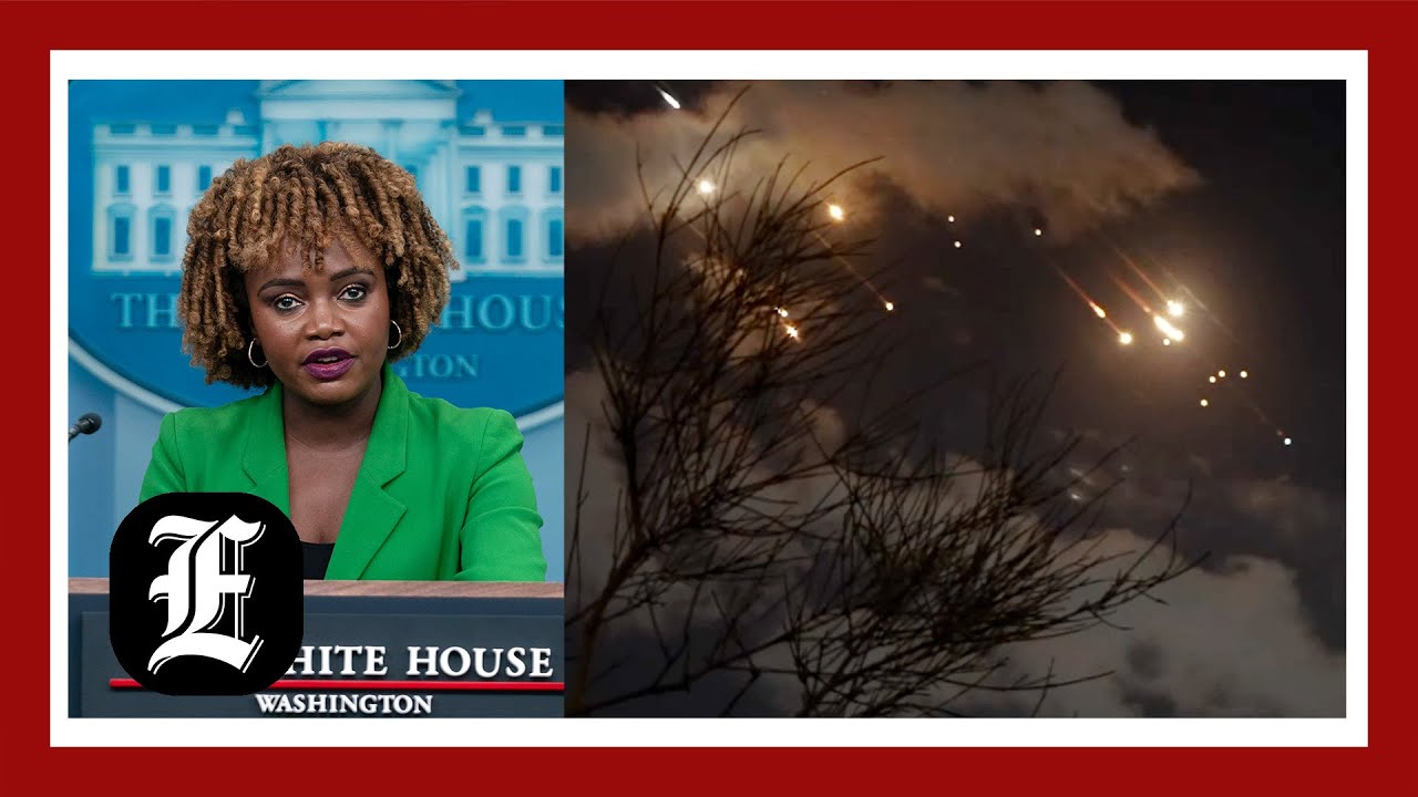 WATCH LIVE: White House holds briefing after Iran missile attack on ...