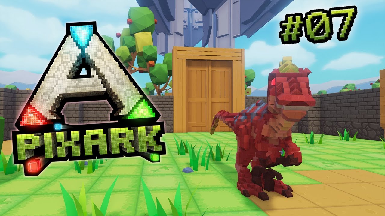PixARK #07 🍄 Raptor im Laufstall • PixARK Deutsch, Gameplay German ...