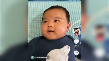 Viral - Bayi 3 bulan di Sumatra Utara sudah bisa bicara