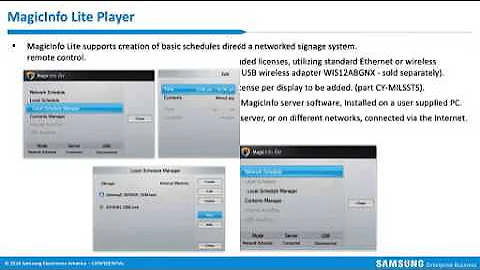 MagicInfo All-in-One Digital Signage from Samsung