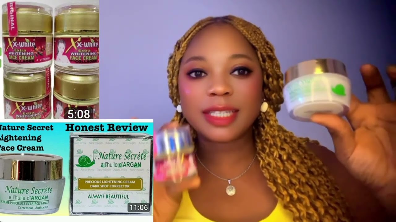 Xx-white Extra whitening face cream and Nature secrete 