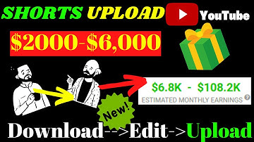 [NEW] Copy Paste YouTube Shorts करके कमाए $3549 *(No Face No Voiceover Earn money From shorts) Hindi