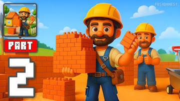 Mansion Constructor - Gameplay Walkthrough Part 2 - Build The Ultimate Mansion (iOS, Android)