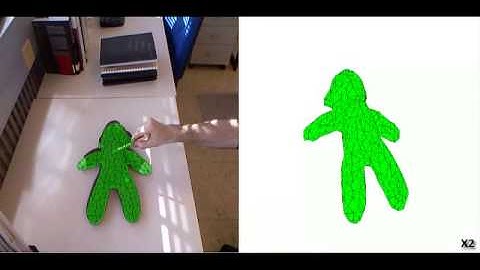 Real-time Deformation, Registration and Tracking of Solids Based on Physical Simulation