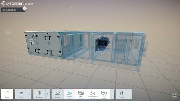 Systemair BAsmart AHU | Interactive 3D App | Demo Reel | Engineered by MRstudios