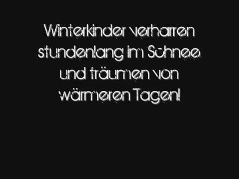 Thomas Godoj  Winterkinder with lyrics