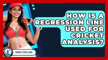 How Is A Regression Line Used For Cricket Analysis? - Cricket Stats Zone