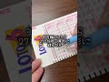 ⭐️😳ロト6の裏ワザ😳⭐️逆三角法と言って、大きい数字から徐々に小さい数字へ落として並べる方法もあるの❤️#宝くじ #宝くじ予想 #当選しました #高額当選 #ロト6#三角形