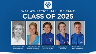 2025 W&L Athletics Hall of Fame Ceremony