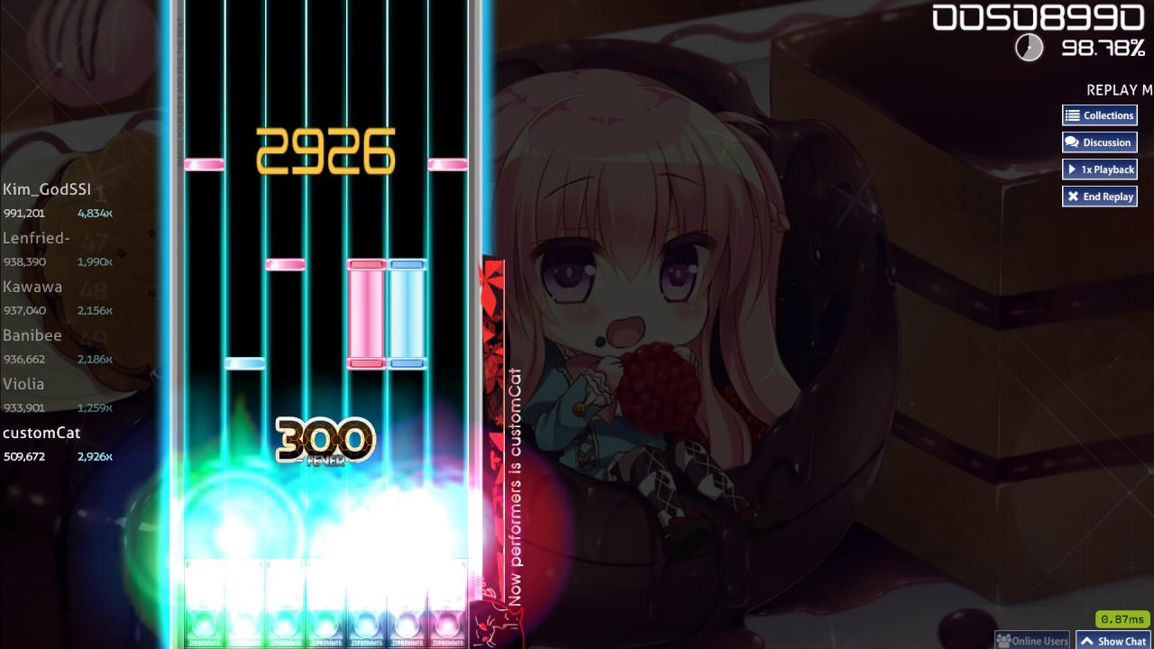 [osu! mania] kamome sano eclair au chocolat (extended bittersweet mix