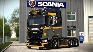 SCANIA V8 S770 Complete Parts and Accessories Sound V8 Ets2 V 1.50