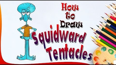 How to Draw Squidward Tentacles || SPONGEBOB || Easy drawing step by step