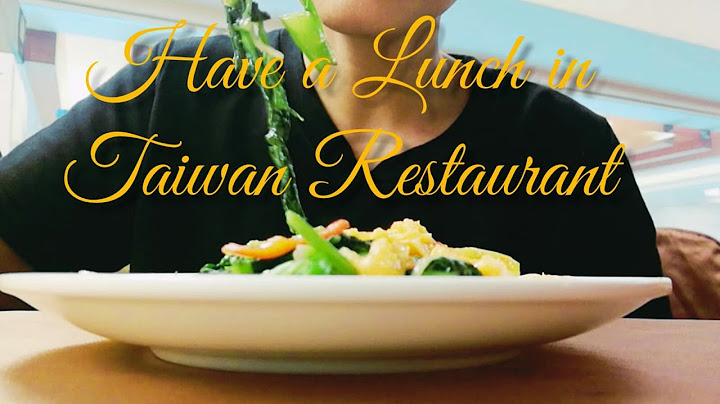 HAVE A LUNCH IN TAIWAN RESTAURANT // MAKAN SIANG DI RESTAURANT TAIWAN GUYS , MAHAL SEKALEE